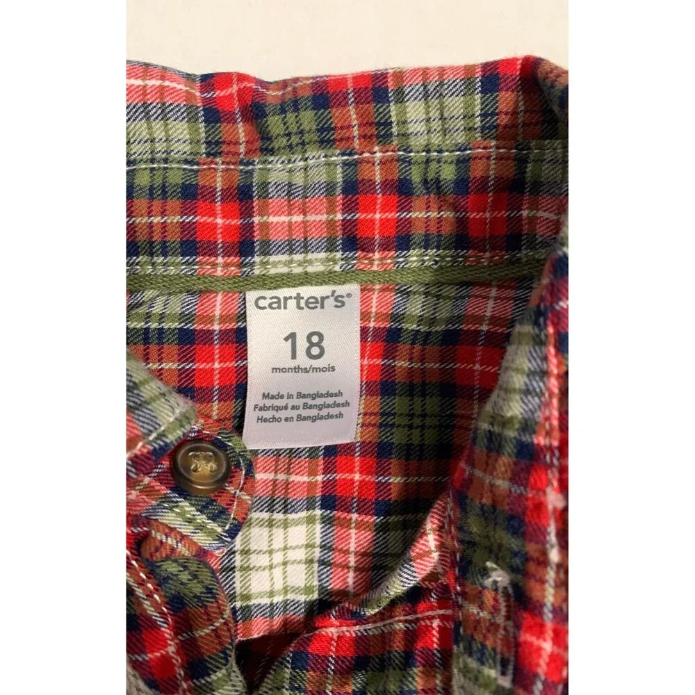 Boys Carters 3 piece lot size 18 months